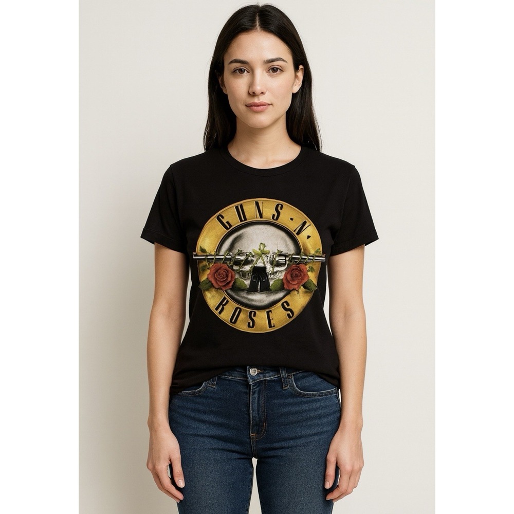 NEW! Guns N' Roses Tee Shirt Black SZ S